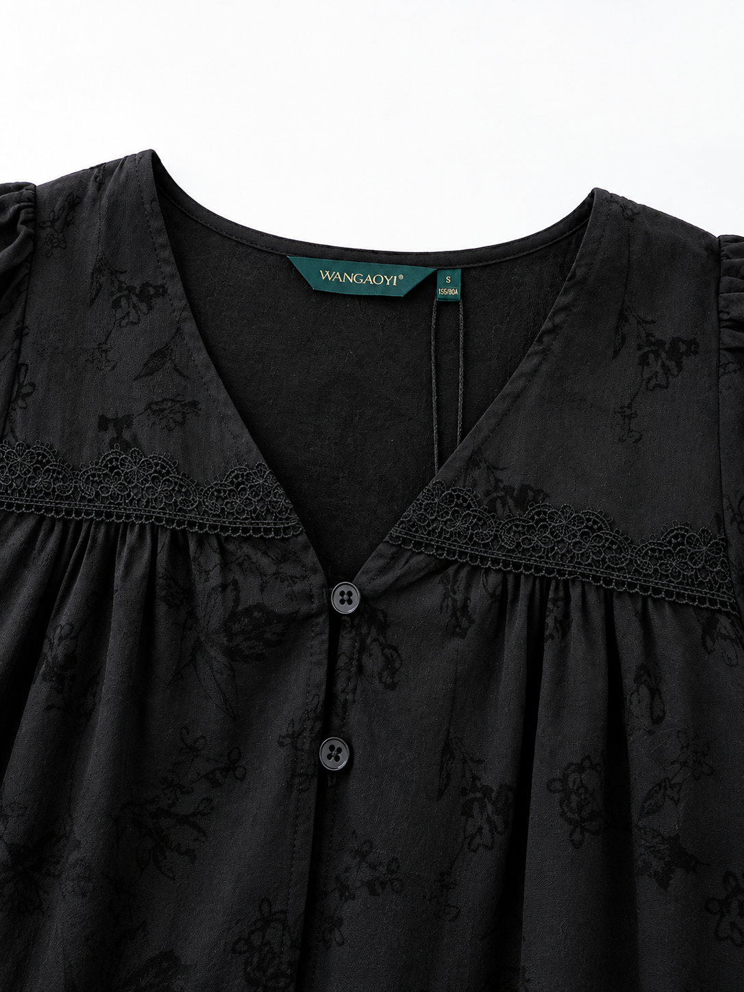 Margot Floral V-Neck Tea Dress