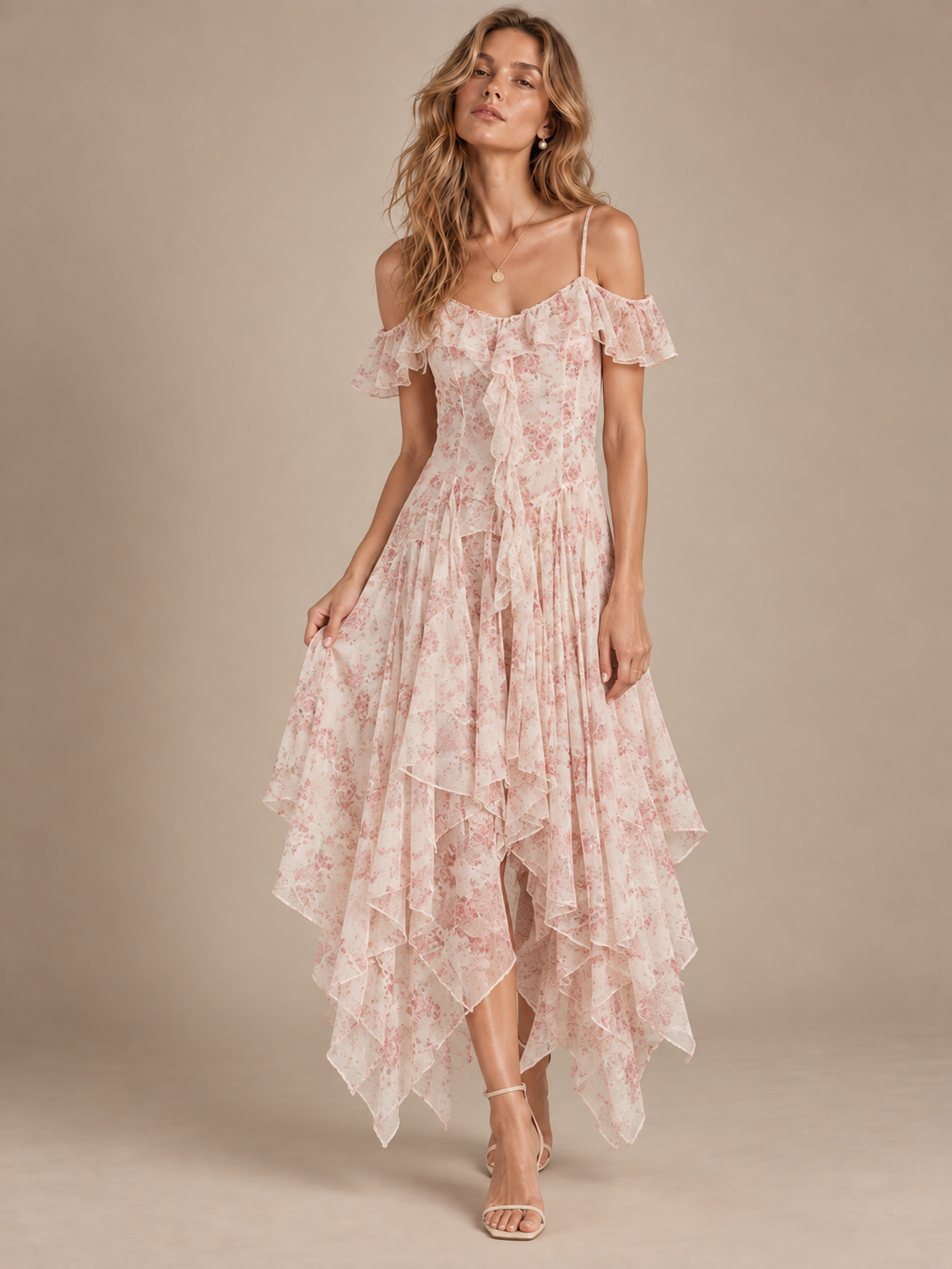 Summer Bloom Midi Dress