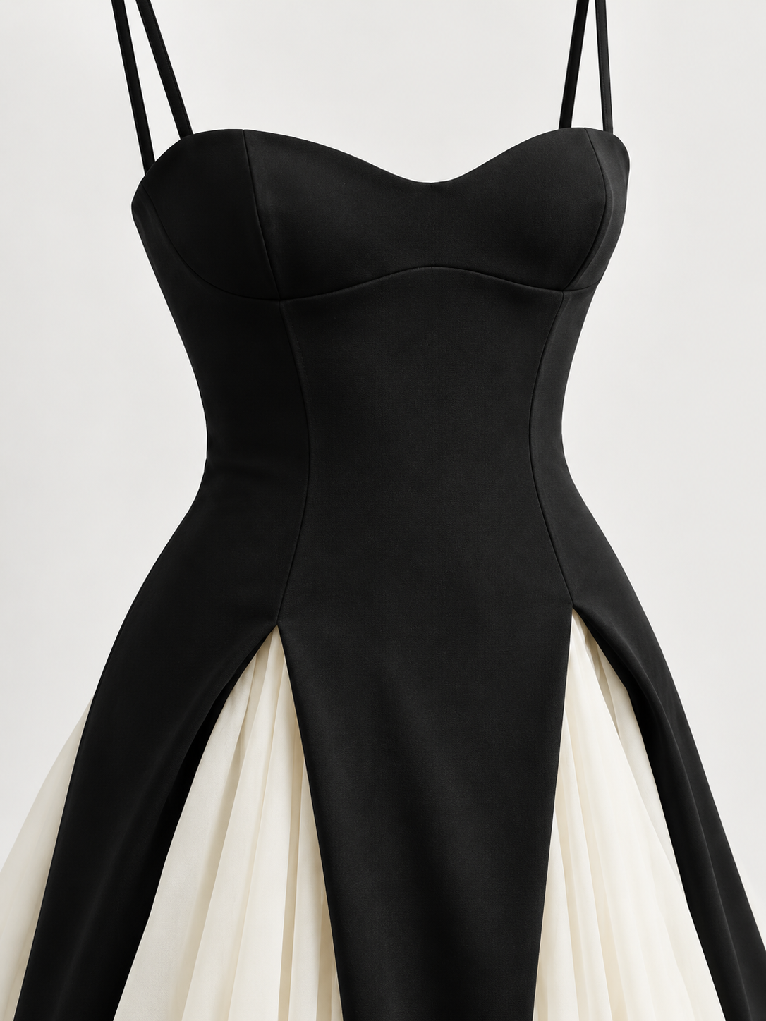 Colette Contrast Slip Maxi Dress