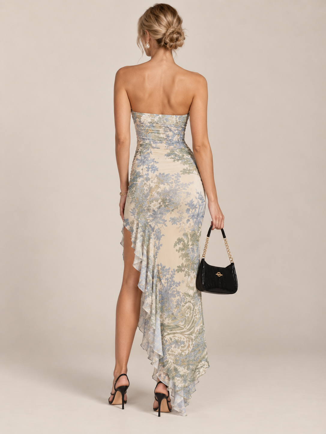 Isla Ruffle Resort Maxi Dress