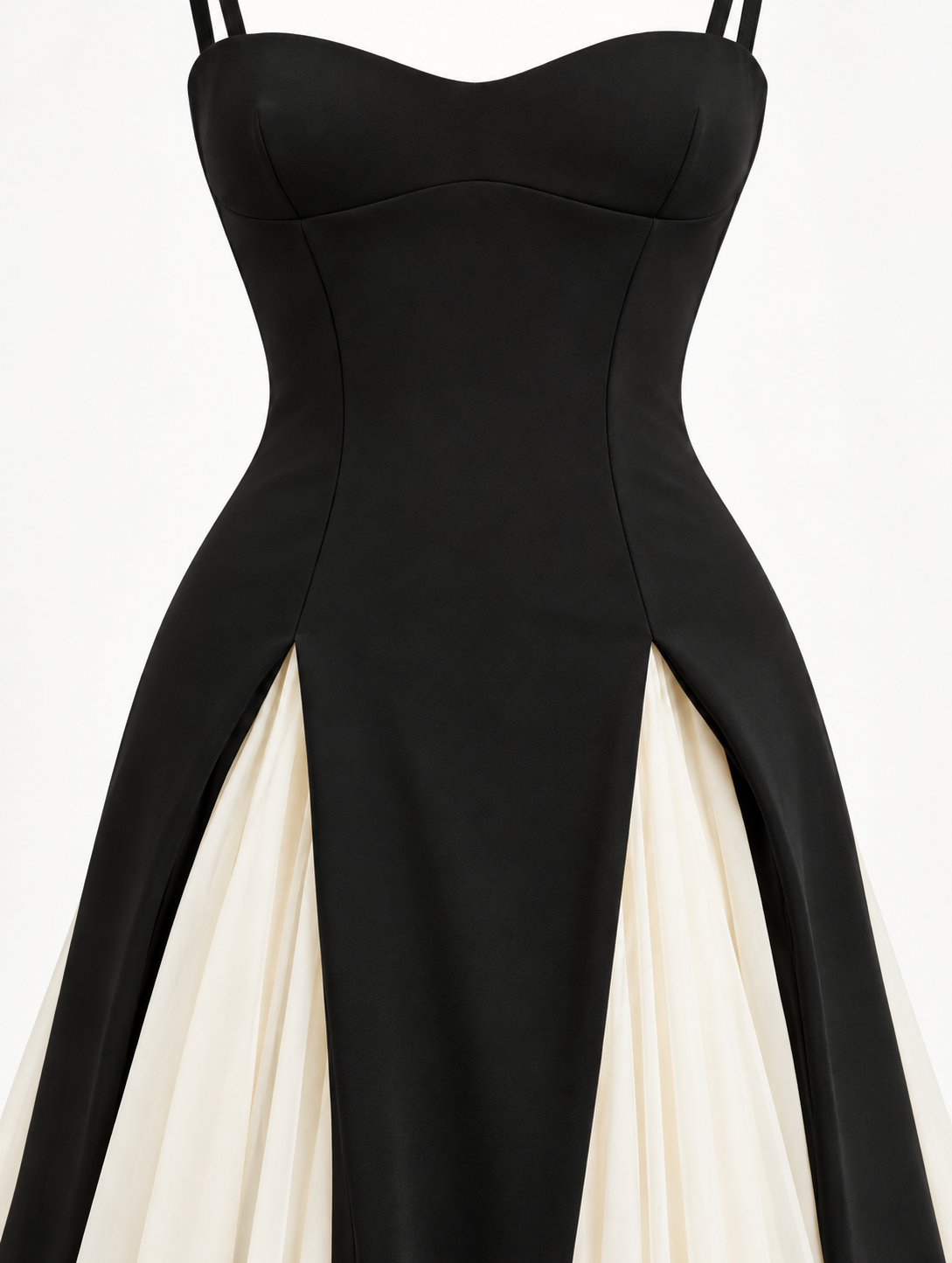 Colette Contrast Slip Maxi Dress