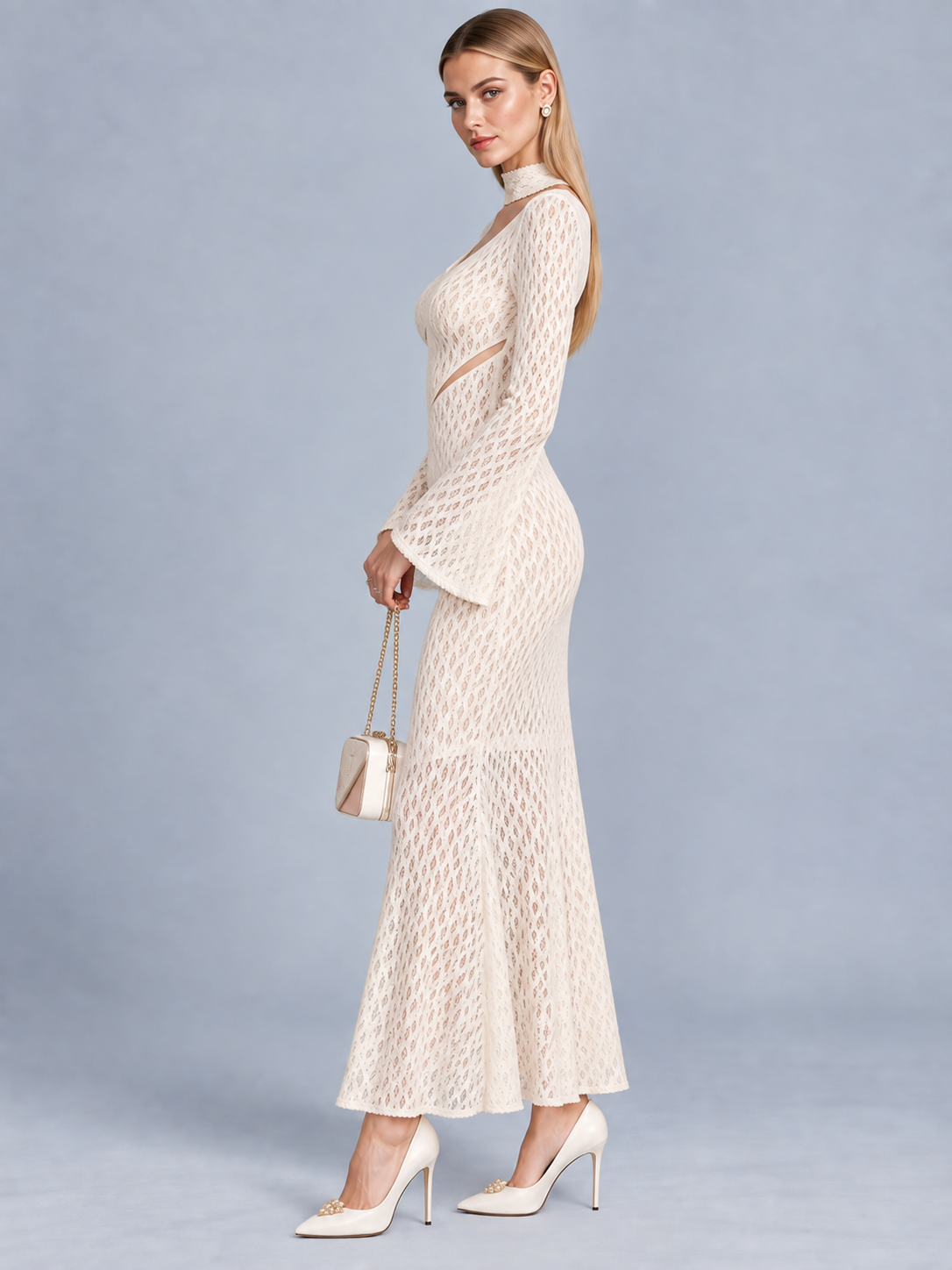 Elara Cutout Mermaid Long Dress