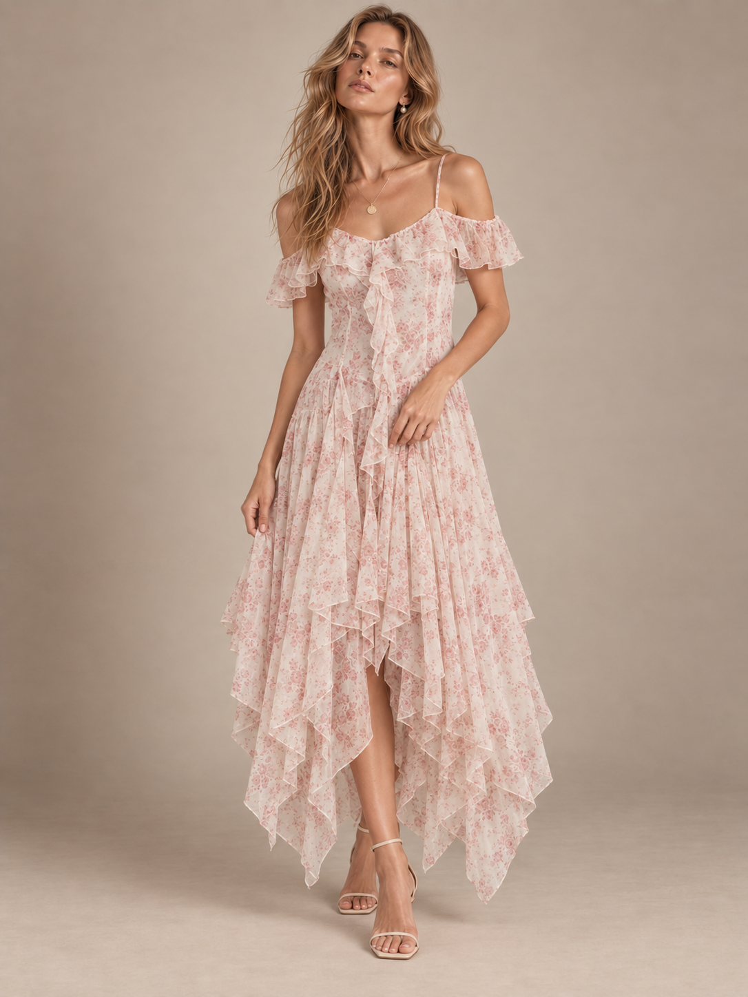 Summer Bloom Midi Dress