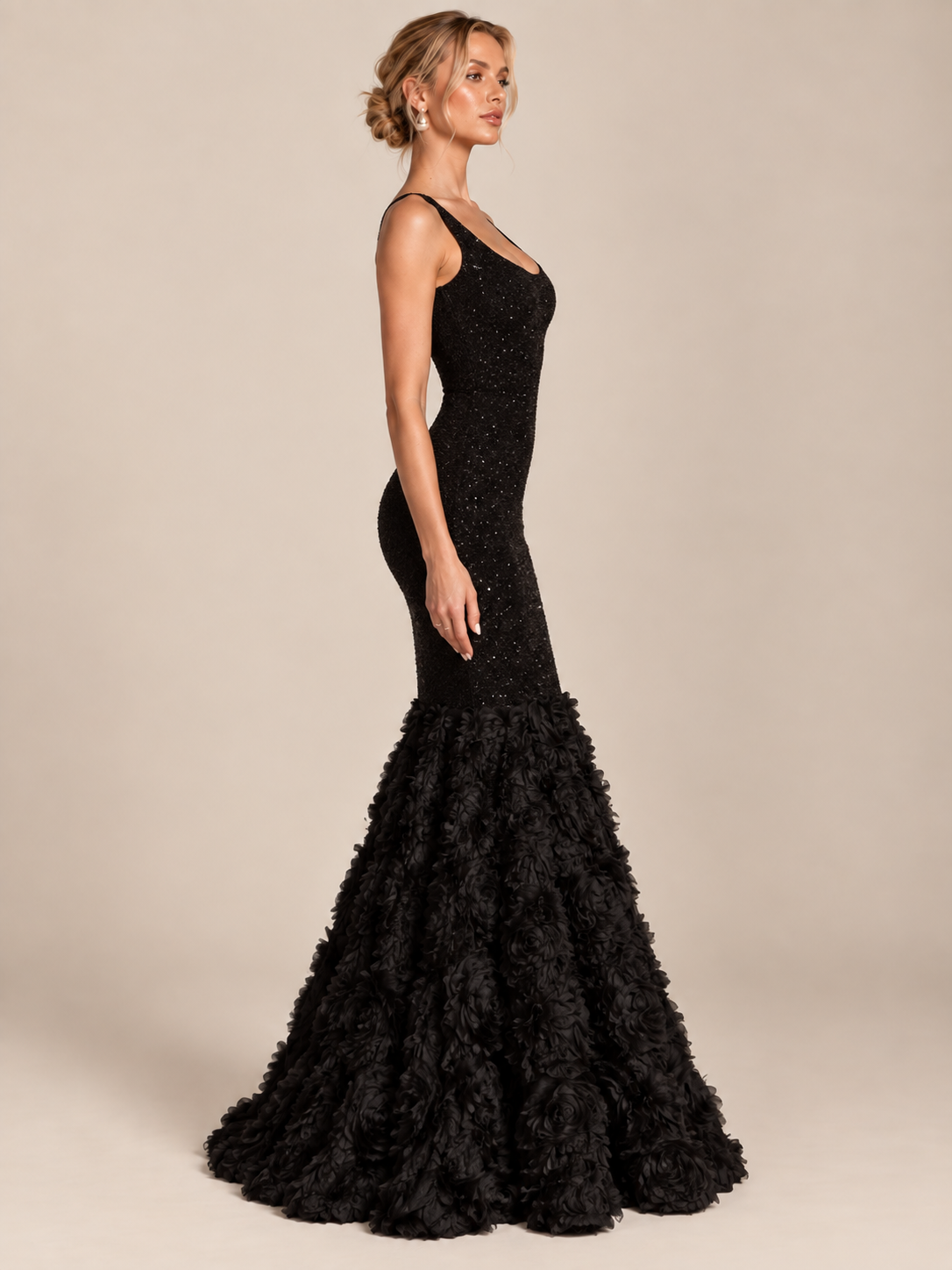 Rosalie Vintage Rose Gown