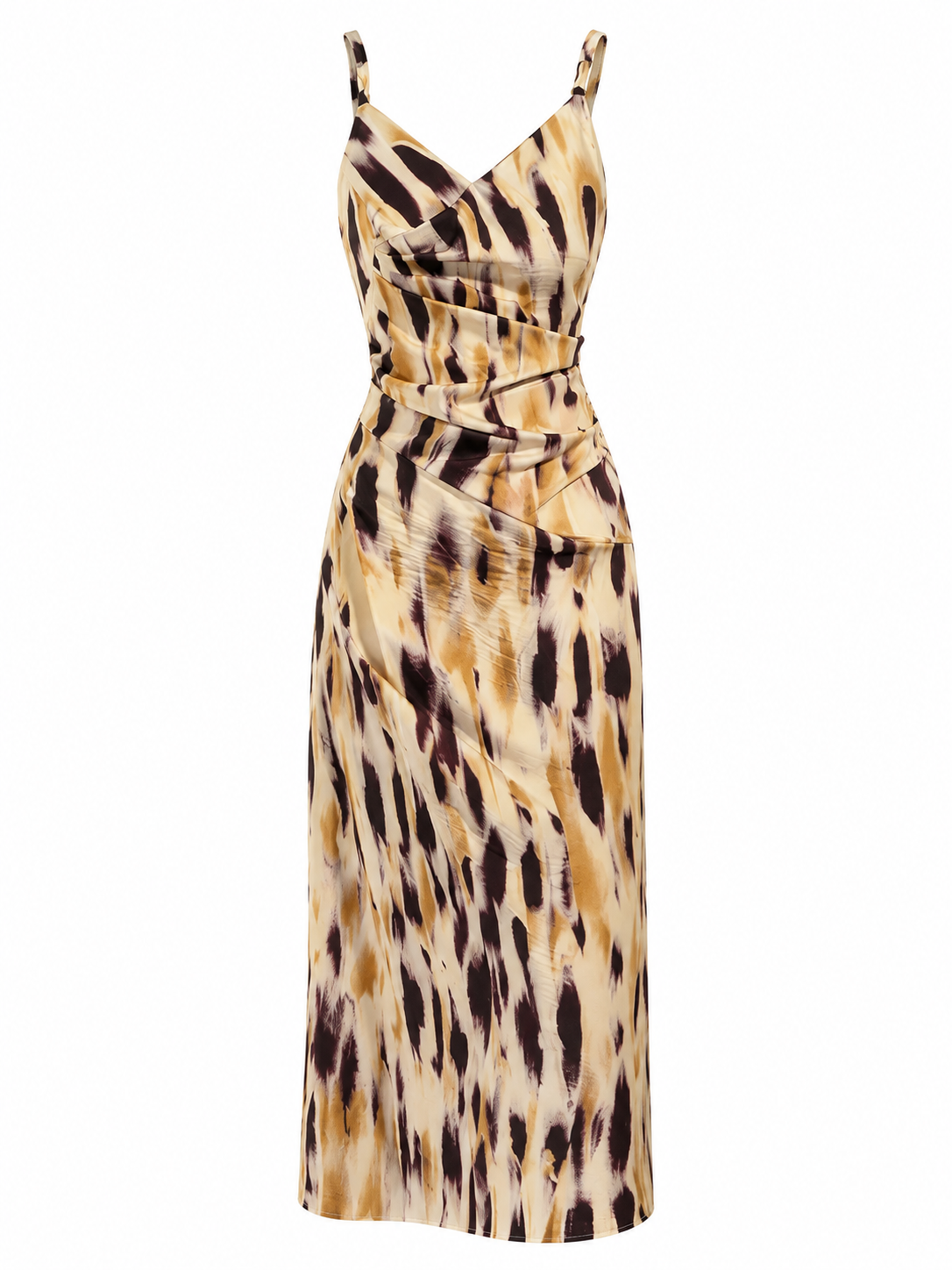 Margot Printed Midi Slip Dress
