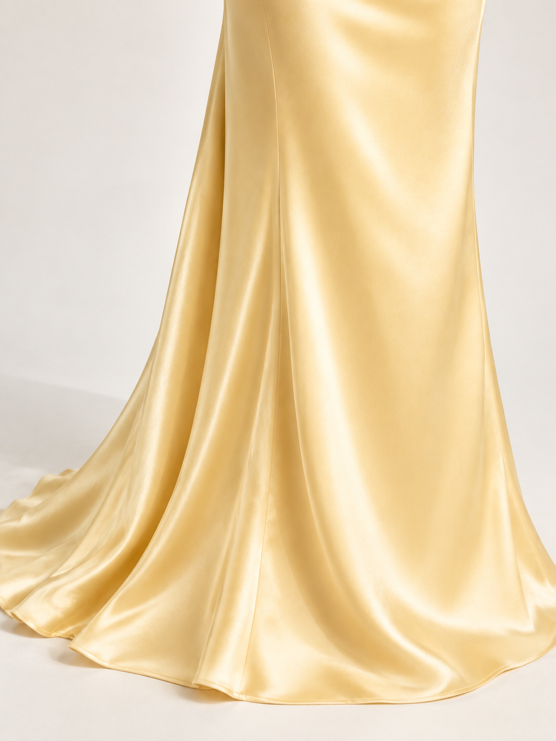 Noelle Minimal Satin Gown