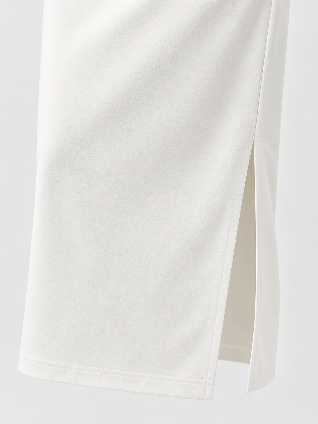 Audrey Square Neck White Maxi Dress