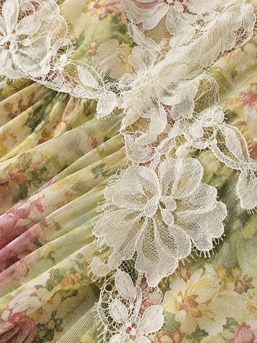 Florence Garden Lace Maxi Dress