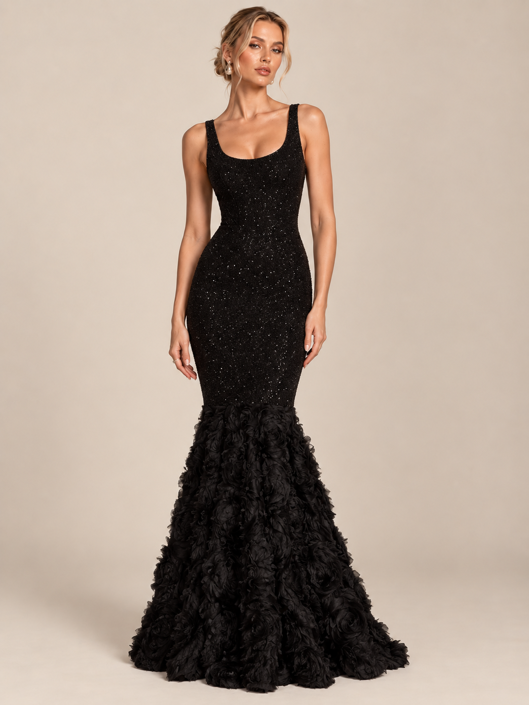 Rosalie Vintage Rose Gown