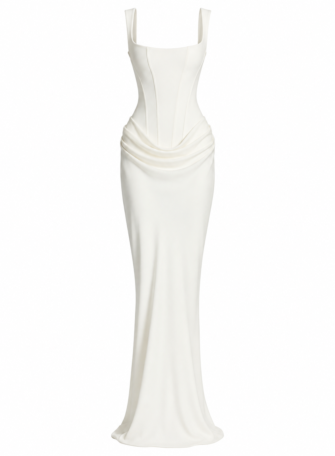 Amélie Satin Corset Gown