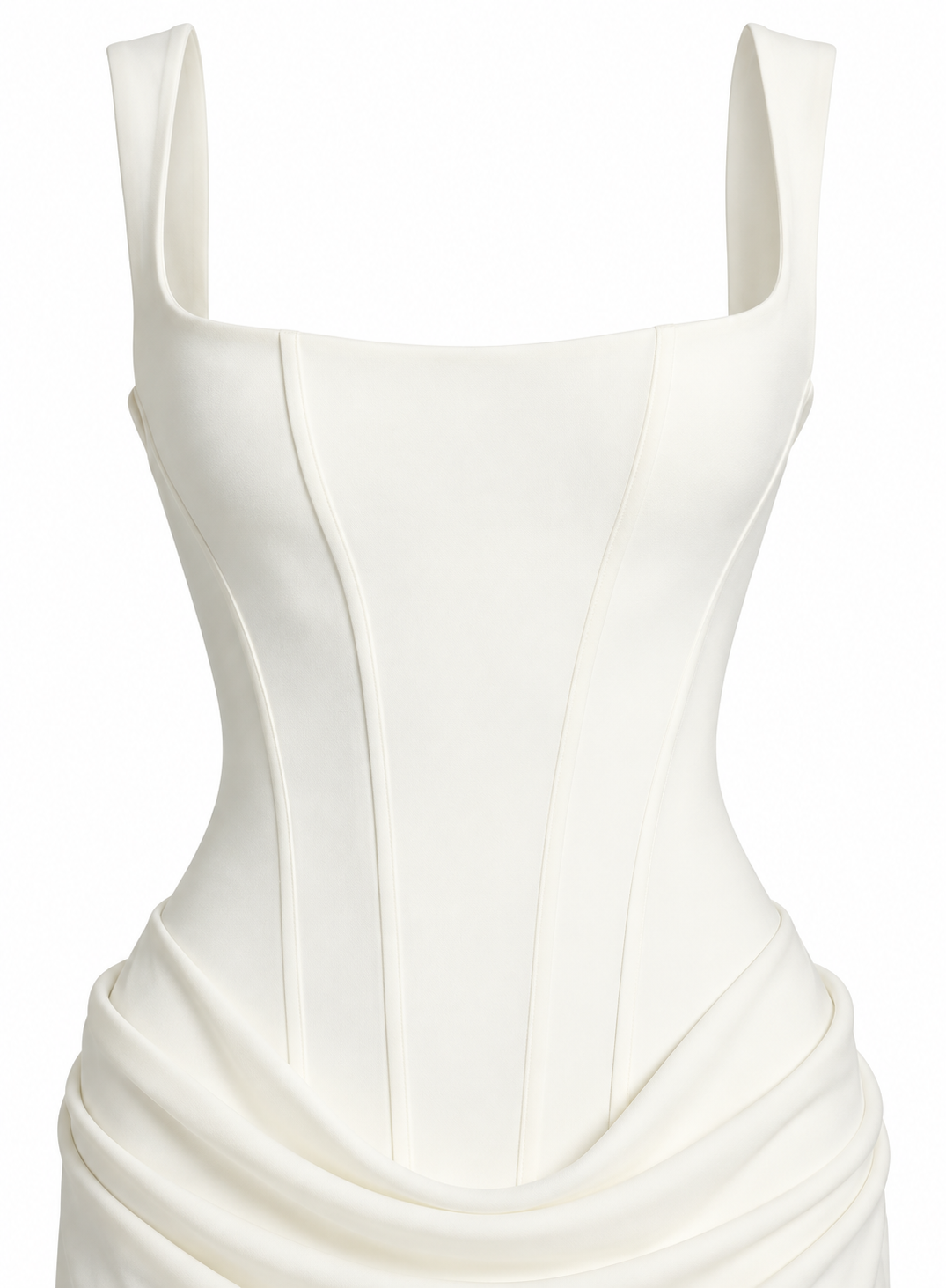 Amélie Satin Corset Gown