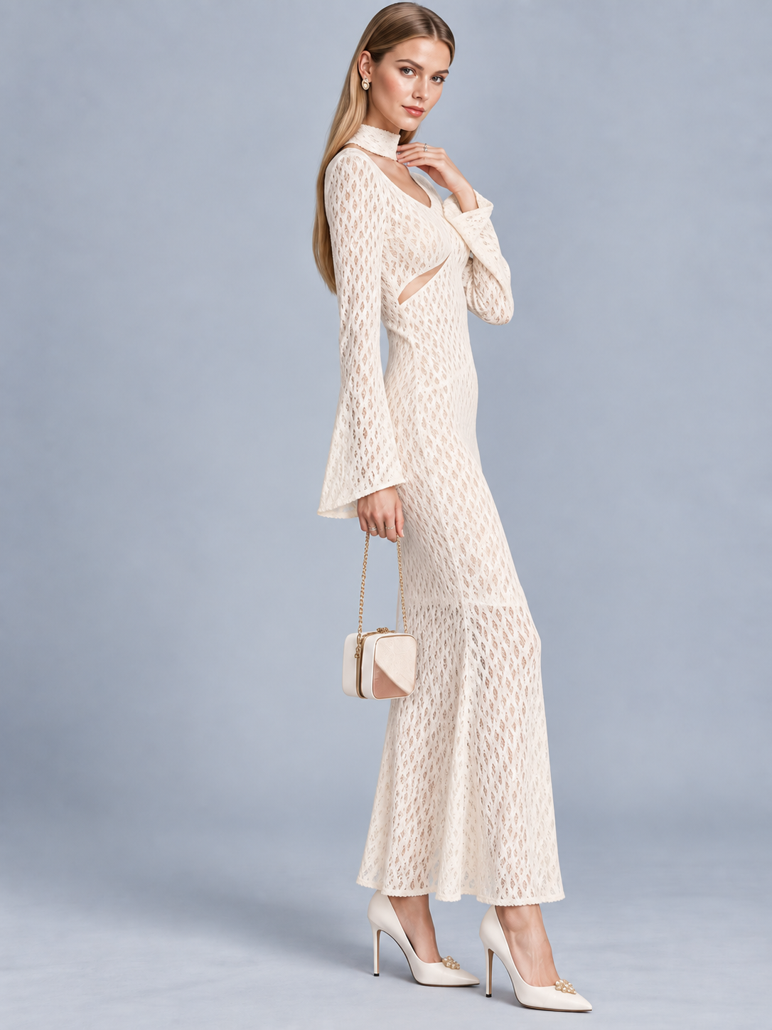 Elara Cutout Mermaid Long Dress