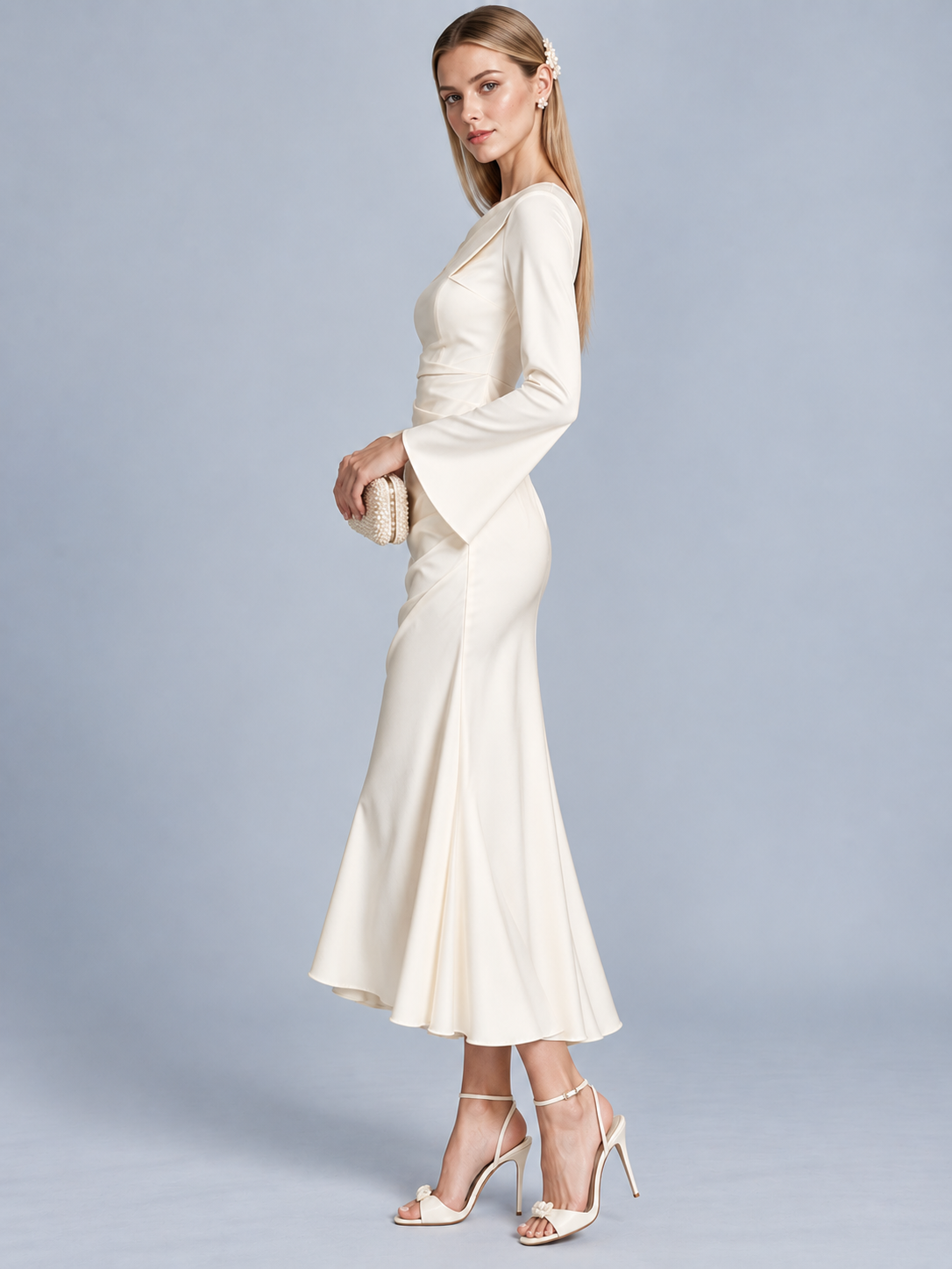 Celeste Asymmetric Mermaid Gown
