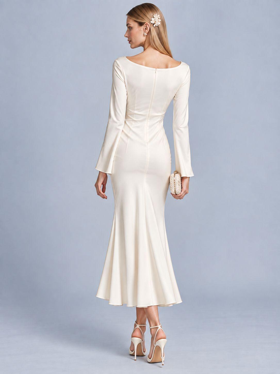 Celeste Asymmetric Mermaid Gown