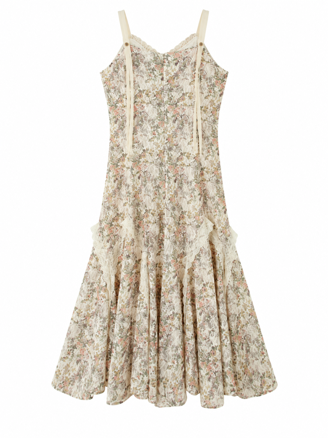 Sahara Floral Mesh Lace Dress