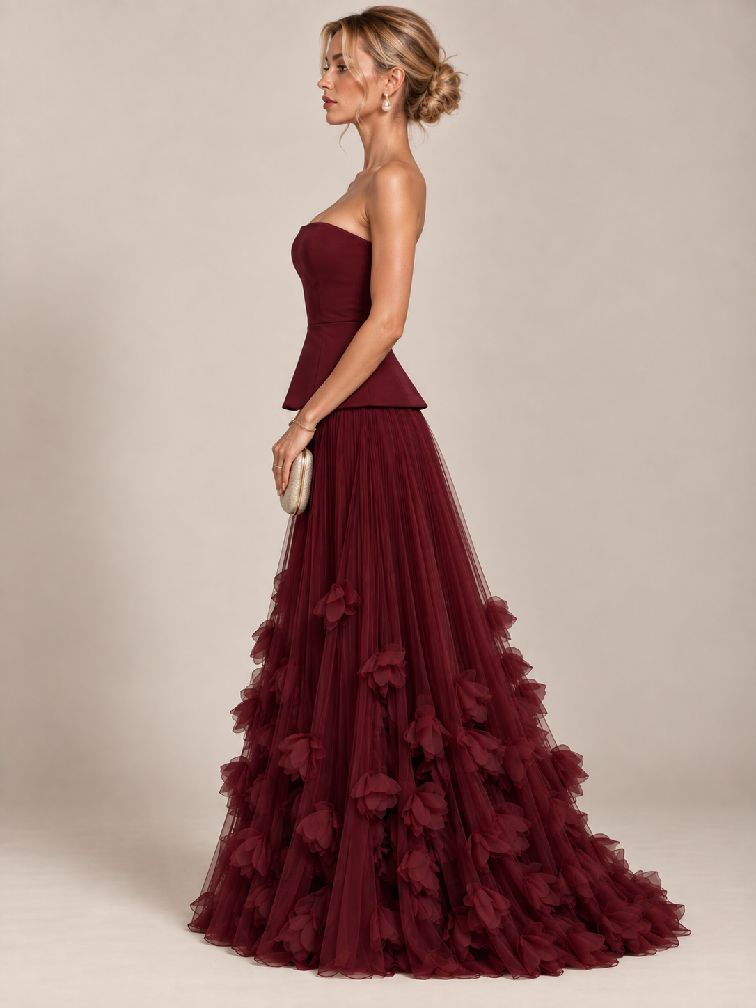 Seraphina Backless Evening Gown