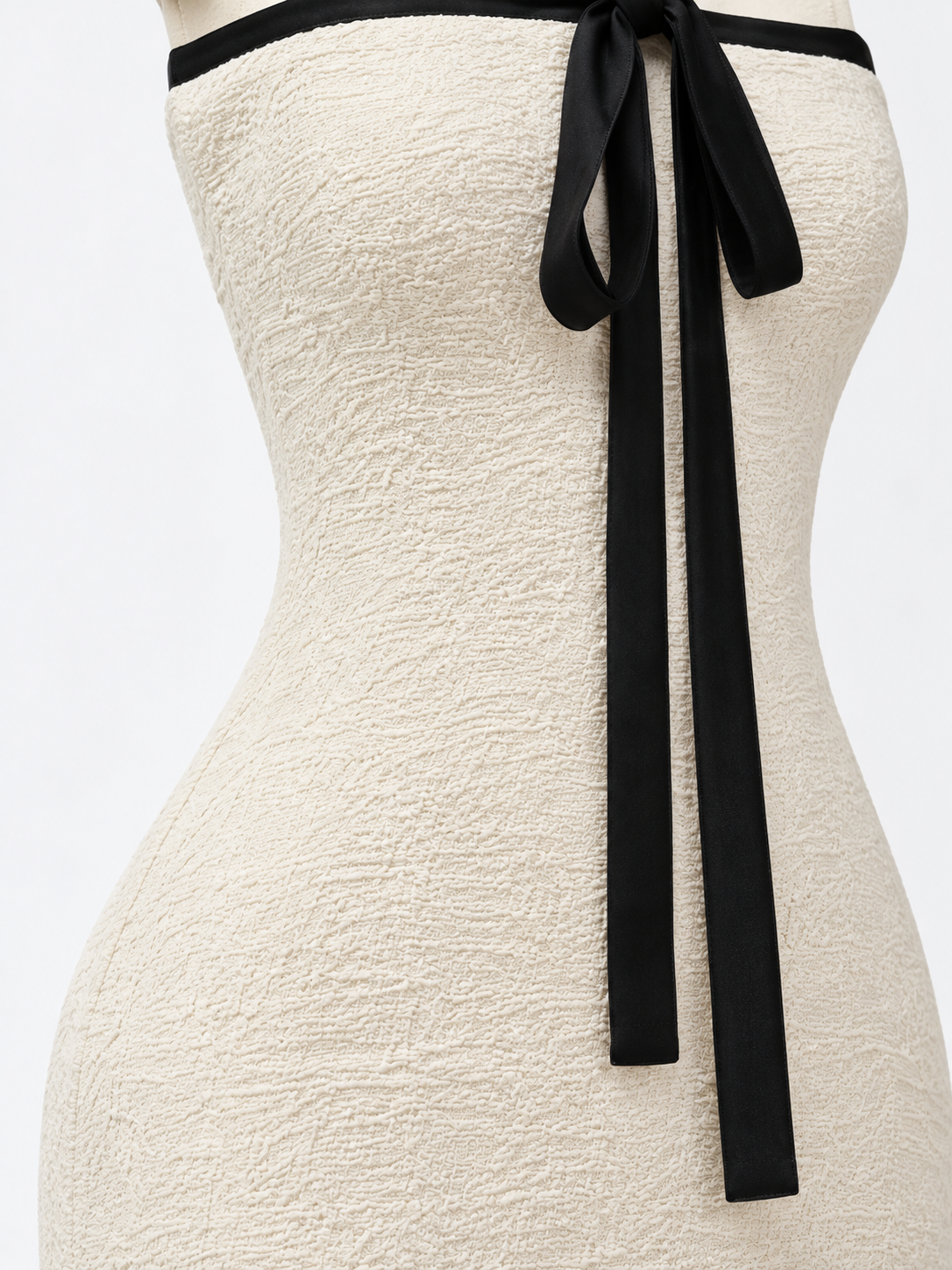 Monique Contrast Halter Maxi Dress
