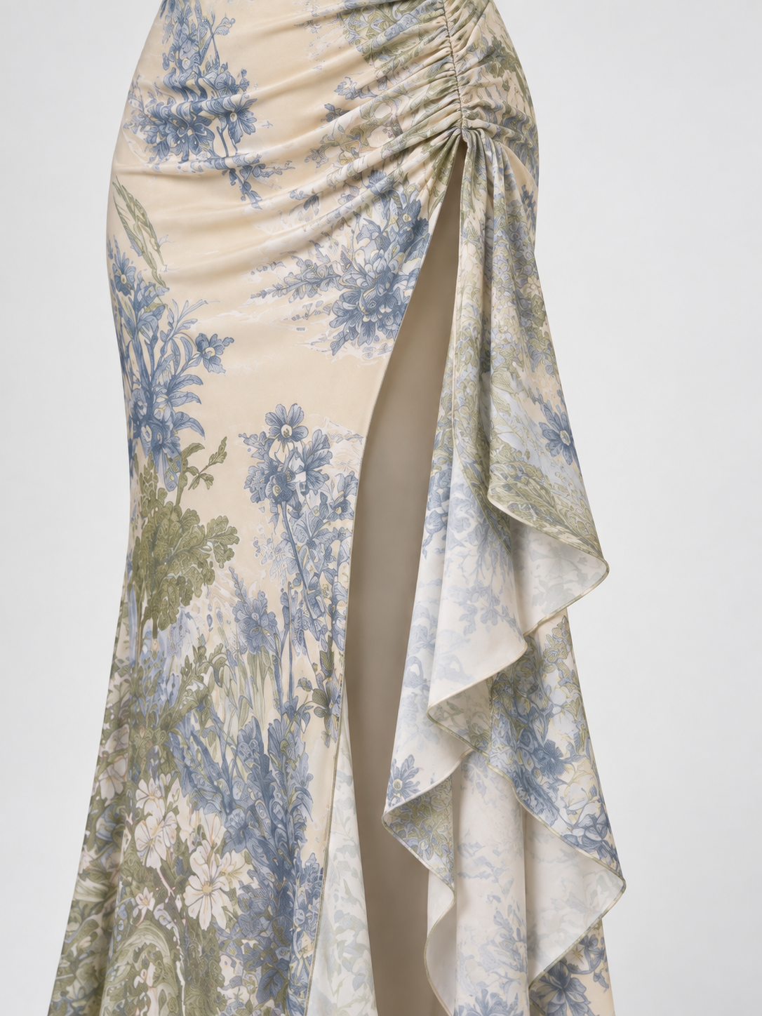 Isla Ruffle Resort Maxi Dress