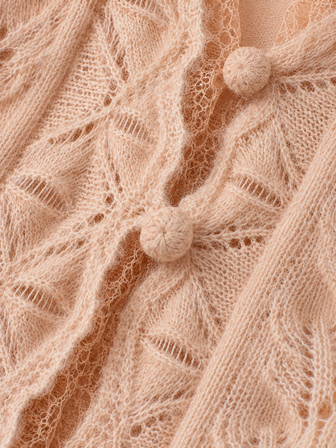 Blush Knit Cardigan & Slip Dress Set